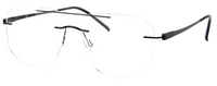 Thumbnail for Men Urban Eyeglasses : Brun - Black - SpecSMART Eye Clinic (Diagonal View)