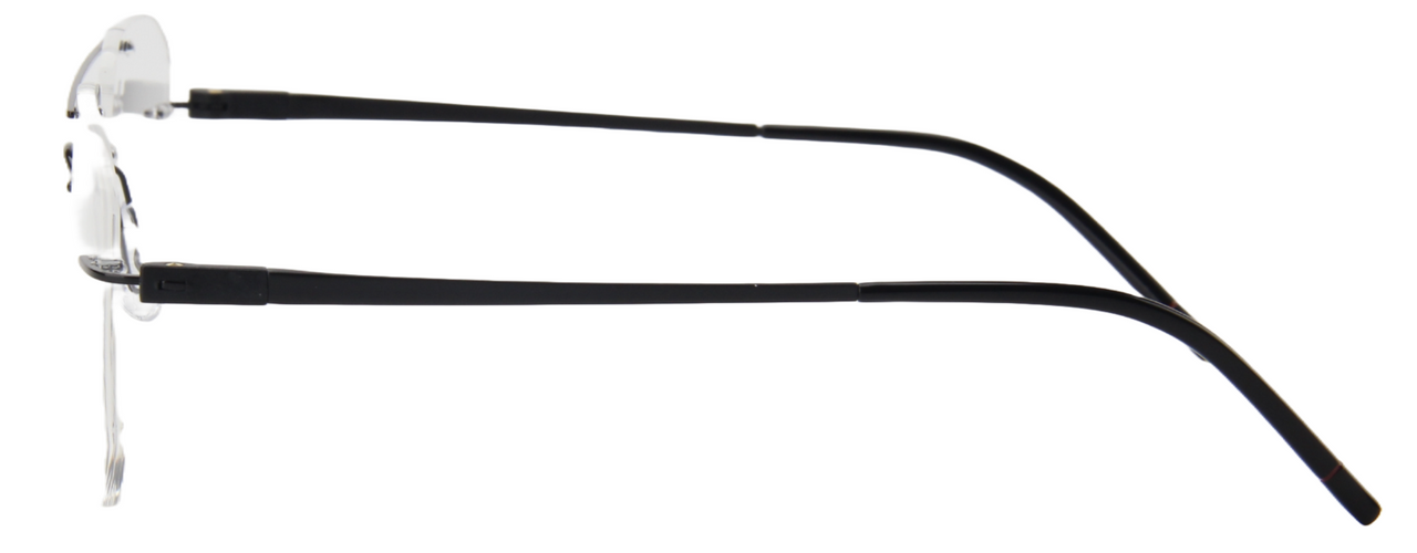 Men Urban Eyeglasses : Brun - Black - SpecSMART Eye Clinic (Side View)