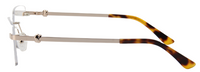 Thumbnail for Women Rimless Eyeglasses : Clara  - Gold Tortoise - SpecSMART Eye Clinic (Side View)