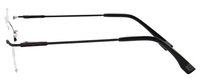 Thumbnail for Men Rimless Eyeglasses : Kosi - Black - SpecSMART Eye Clinic (Side View)