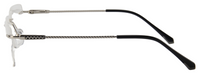 Thumbnail for Men Rimless Eyeglasses : Sam - Silver - SpecSMART Eye Clinic (Side View)