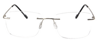 Thumbnail for Men Rimless Eyeglasses : Bryan - Silver - SpecSMART Eye Clinic (Front View)