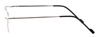 Thumbnail for Men Rimless Eyeglasses : Bryan - Silver - SpecSMART Eye Clinic (Side View)