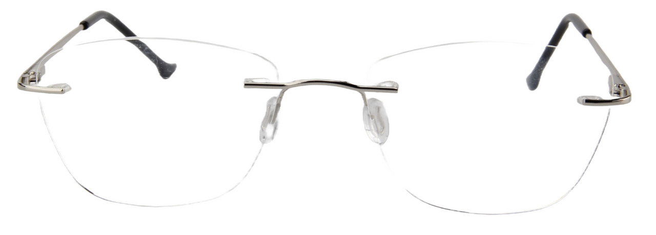 Women Rimless Eyeglasses : Matha - Silver - SpecSMART Eye Clinic (Front View)