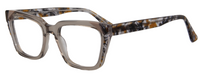 Thumbnail for Afro Motif Women Eyeglasses: Ngozi - Transparent Brown - SpecSMART Eye Clinic (Diagonal View)