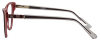 Thumbnail for Afro Motif Women Eyeglasses: Morayo - Dark Purple - SpecSMART Eye Clinic (Side View)