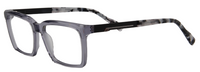 Thumbnail for Afro Motif Women Eyeglasses: Oluchi - Transparent Grey - SpecSMART Eye Clinic (Diagonal View)
