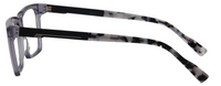 Thumbnail for Afro Motif Women Eyeglasses: Oluchi - Transparent Grey - SpecSMART Eye Clinic (Side View)