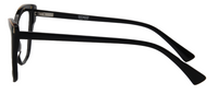 Thumbnail for Afro Motif Women Eyeglasses: Nia - Black - SpecSMART Eye Clinic (Side View)