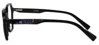 Thumbnail for Afro Motif Women Eyeglasses: Eno - Black - SpecSMART Eye Clinic (Side View)