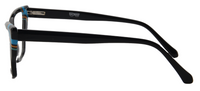 Thumbnail for Afro Motif Women Eyeglasses: Eshe - Black - SpecSMART Eye Clinic (Side View)