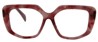 Thumbnail for Afro Motif Women Eyeglasses: Salama - Pink - SpecSMART Eye Clinic (Front View)