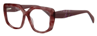 Thumbnail for Afro Motif Women Eyeglasses: Salama - Pink - SpecSMART Eye Clinic (Diagonal View)