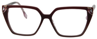 Thumbnail for Afro Motif Women Eyeglasses: Tinashe - Burgundy - SpecSMART Eye Clinic (Front View)