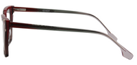 Thumbnail for Afro Motif Women Eyeglasses: Tinashe - Burgundy - SpecSMART Eye Clinic (Side View)