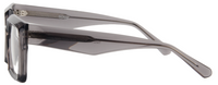 Thumbnail for Safari Men Afro Motif Eyeglasses: Kwame - Transparent Grey - SpecSMART Eye Clinic (Side View)