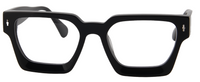 Thumbnail for Safari Men Afro Motif Eyeglasses: Sekou - Black - SpecSMART Eye Clinic (Front View)