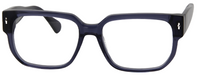 Thumbnail for Safari Men Afro Motif Eyeglasses: Uche - Transparent Navy Blue - SpecSMART Eye Clinic (Front View)