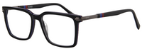 Thumbnail for Safari Men Afro Motif Eyeglasses: Gbenga - Black - SpecSMART Eye Clinic (Diagonal View)