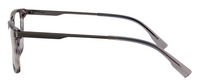 Thumbnail for Safari Men Afro Motif Eyeglasses: Malik - Transparent - SpecSMART Eye Clinic (Side View)