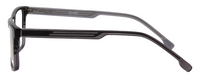 Thumbnail for Safari Men Afro Motif Eyeglasses: Fela - Black Grey - SpecSMART Eye Clinic (Side View)