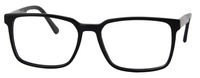 Thumbnail for Safari Men Afro Motif Eyeglasses: Thabo - Black Grey - SpecSMART Eye Clinic (Front View)