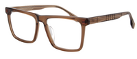 Thumbnail for Safari Men Afro Motif Eyeglasses: Thabo - Brown - SpecSMART Eye Clinic (Diagonal View)