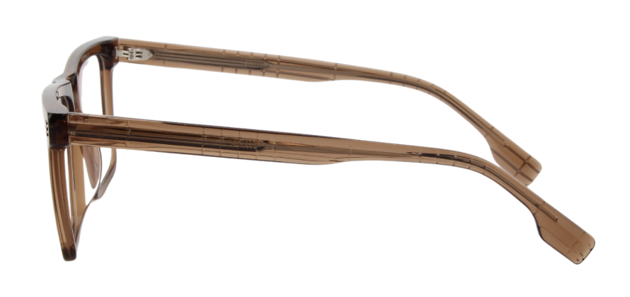Safari Men Afro Motif Eyeglasses: Thabo - Brown - SpecSMART Eye Clinic (Side View)