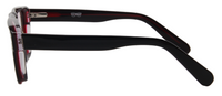 Thumbnail for Safari Men Afro Motif Eyeglasses: Ade - Black Red - SpecSMART Eye Clinic (Side View)