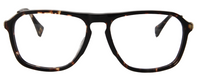Thumbnail for Safari Men Afro Motif Eyeglasses: Bucci - Demi Gold- SpecSMART Eye Clinic (Front View)