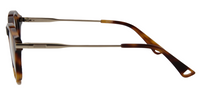 Thumbnail for Safari Men Afro Motif Eyeglasses: Megxo - Demi Gold - SpecSMART Eye Clinic (Side View)