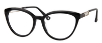 Thumbnail for Safari Women Afro Motif Eyeglasses: Jemmy - Black Gold - SpecSMART Eye Clinic (Diagonal View)
