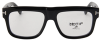 Thumbnail for Safari Men Afro Motif Eyeglasses: Chima - Black - SpecSMART Eye Clinic (Front View)