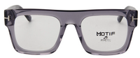 Thumbnail for Safari Men Afro Motif Eyeglasses: Segun - Grey - SpecSMART Eye Clinic (Front View)