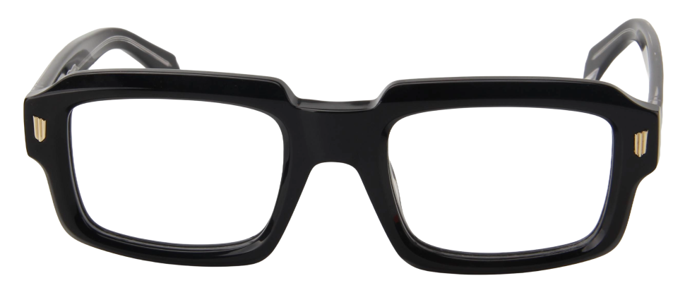 Safari Men Afro Motif Eyeglasses: Itoro - Black - SpecSMART Eye Clinic (Front View)