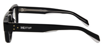 Thumbnail for Safari Men Afro Motif Eyeglasses: Itoro - Black - SpecSMART Eye Clinic (Side View)