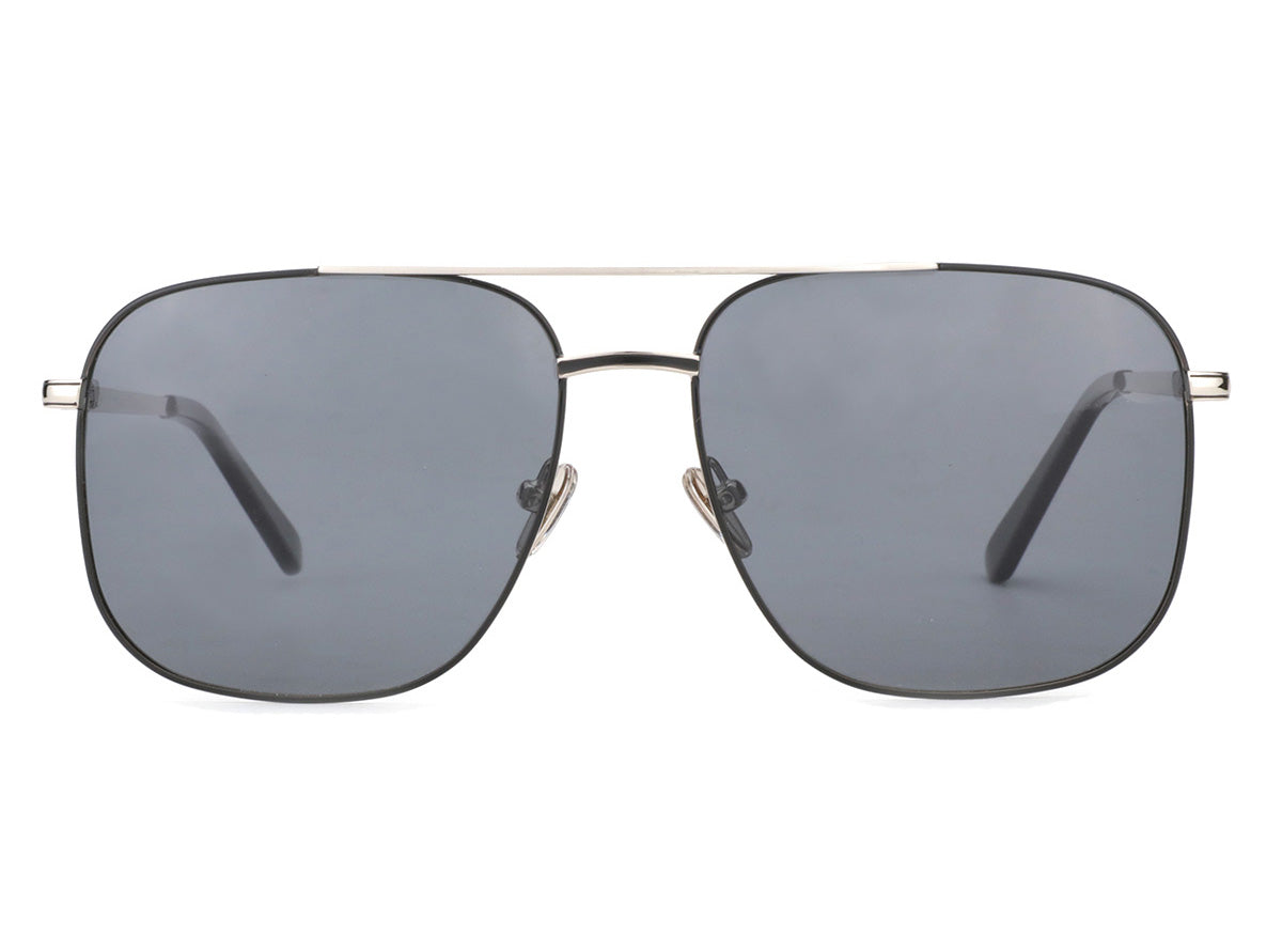 Men Insignia Sunglasses: Nungwi - Silver - SpecSMART Eye Clinic (Front View)
