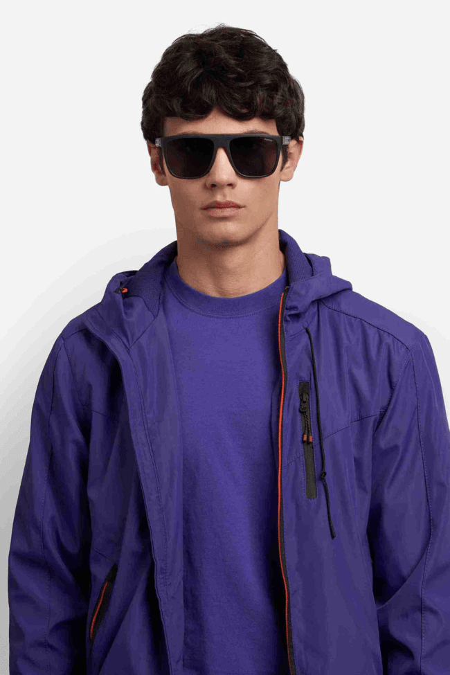 Men Polaroid Sunglasses: PLD 2162/S-Matte Black - SpecSMART Eye Clinic (Front Face View)