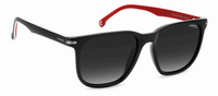 Thumbnail for Designer Unisex Carrera Eyeglasses: Carrera 300/S-Striped Black - SpecSMART Eye Clinic (Diagonal View)