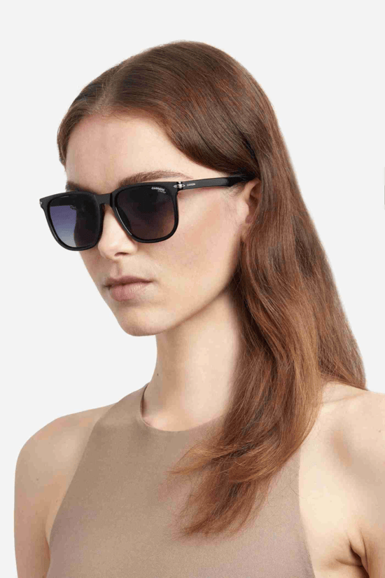 Designer Unisex Carrera Eyeglasses: Carrera 300/S-Striped Black - SpecSMART Eye Clinic (Diagonal Face View)