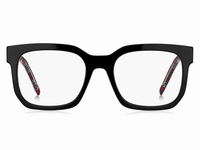 Thumbnail for Premium Men Hugo Eyeglasses: HG 1223-Black Pattern Black - SpecSMART Eye Clinic (Front View)