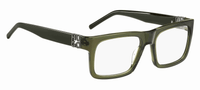 Thumbnail for Premium Men Hugo Eyeglasses: HG 1257-Green - SpecSMART Eye Clinic (Diagonal View)