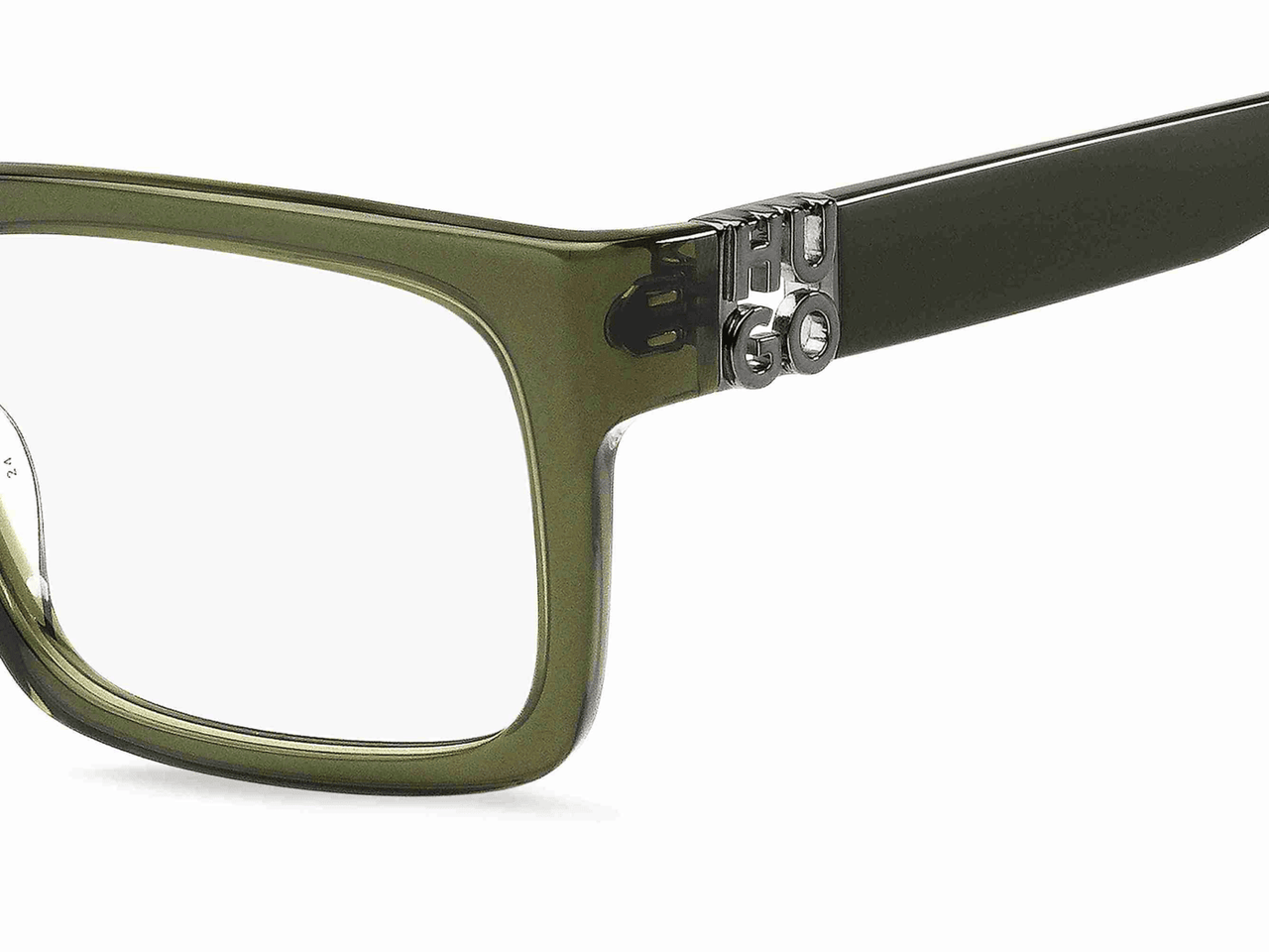 Premium Men Hugo Eyeglasses: HG 1257-Green - SpecSMART Eye Clinic (Zoom View)