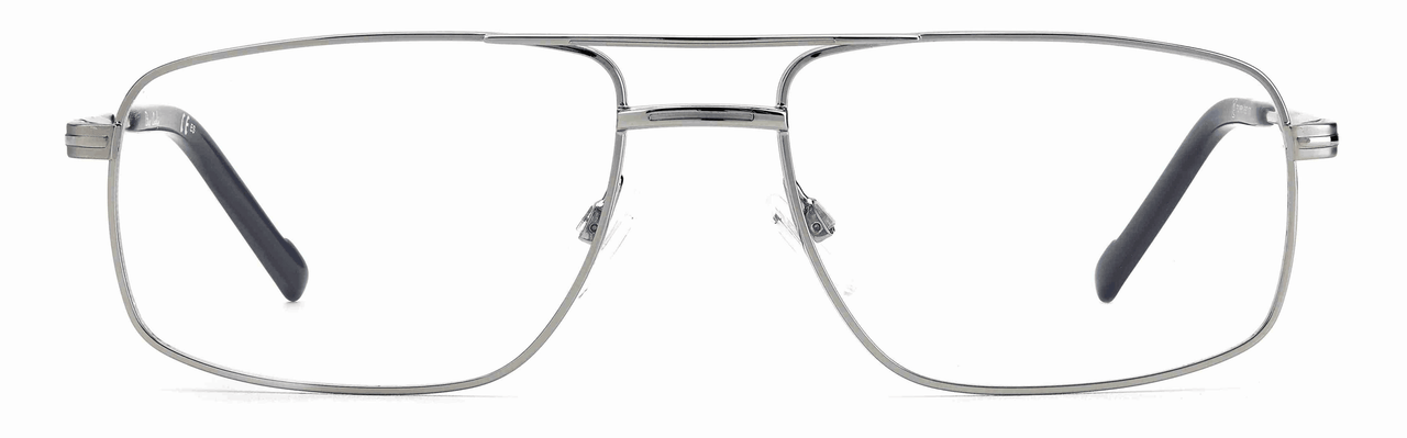 Premium Men Pierre Cardin Eyeglasses: P.C. 6881-Ruthenium - SpecSMART Eye Clinic (Front View)