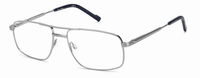 Thumbnail for Premium Men Pierre Cardin Eyeglasses: P.C. 6881-Ruthenium(2) - SpecSMART Eye Clinic (Diagonal View)