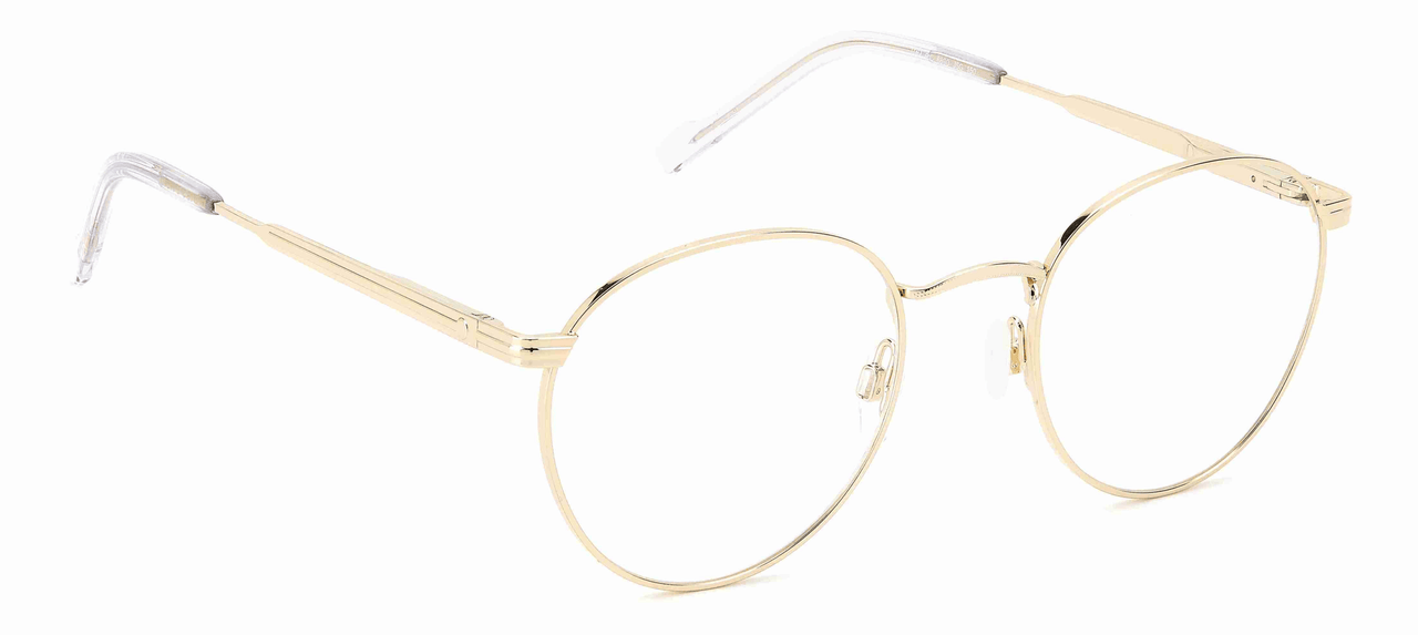 Premium Men Pierre Cardin Eyeglasses: P.C. 6890-Gold - SpecSMART Eye Clinic (Diagonal View)