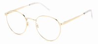 Thumbnail for Premium Men Pierre Cardin Eyeglasses: P.C. 6890-Gold (2)- SpecSMART Eye Clinic (Diagonal View)