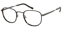 Thumbnail for Premium Men Pierre Cardin Eyeglasses: P.C. 6899-Matte Dark Ruthenium Havana - SpecSMART Eye Clinic (Diagonal View)