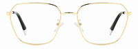 Thumbnail for Premium Men Polaroid Eyeglasses: PLD D491/G-Gold - SpecSMART Eye Clinic (Front View)