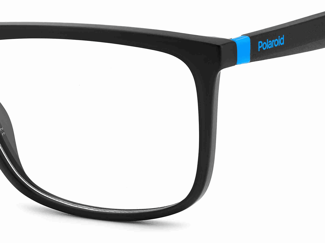 Premium Men Polaroid Eyeglasses: PLD D516-Matte Black Blue - SpecSMART Eye Clinic (Zoom View)